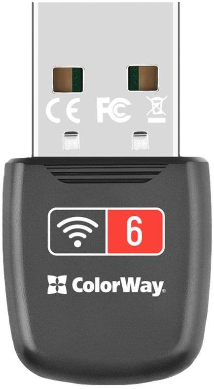 Wi-Fi adaptér ColorWay CW-AD-W1 s podporou Wi-Fi 6 standard 