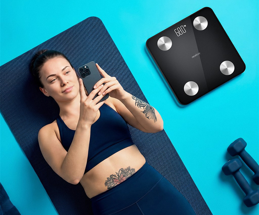 Osobní váha Niceboy SmartScale 2 Black