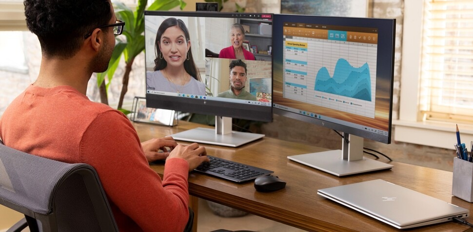 Monitor HP E24mv G4 FHD černý