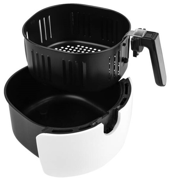 Fritéza horkovzdušná Tesla AirCook Q50 XL, bílá barva Fritéza horkovzdušná Tesla AirCook Q50 XL, bílá barva