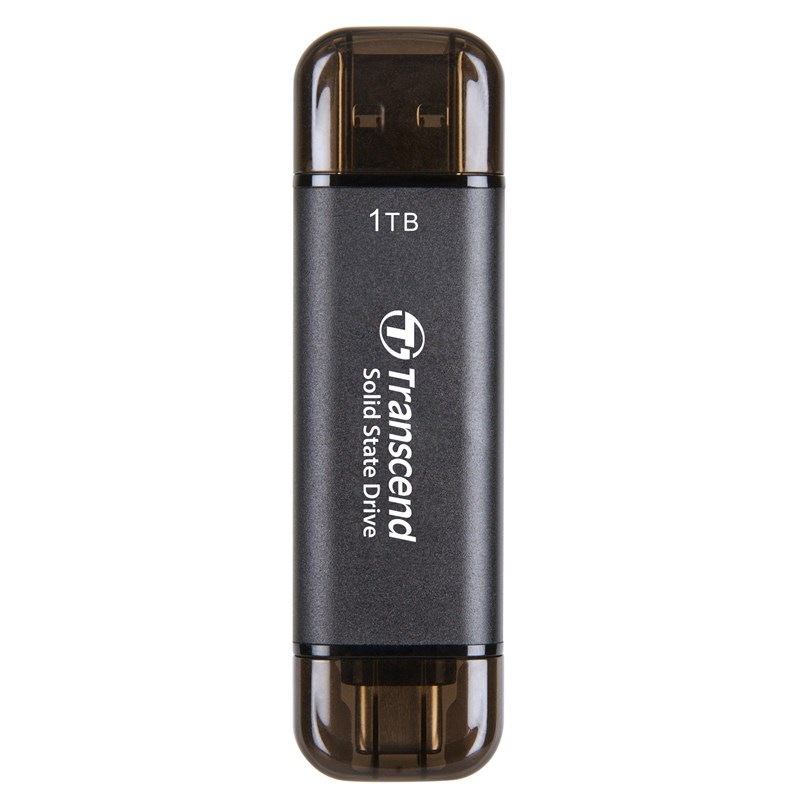 SSD externí Transcend ESD310C 1TB, USB-A/USB-C černý
