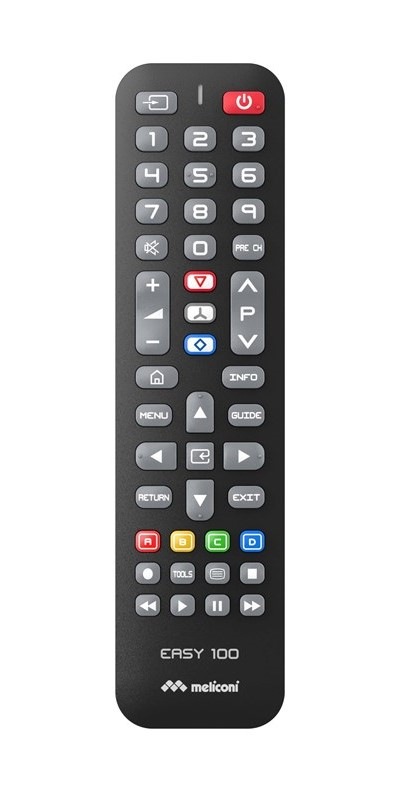 Dálkový ovladač Meliconi EASY 100 pro Samsung černý