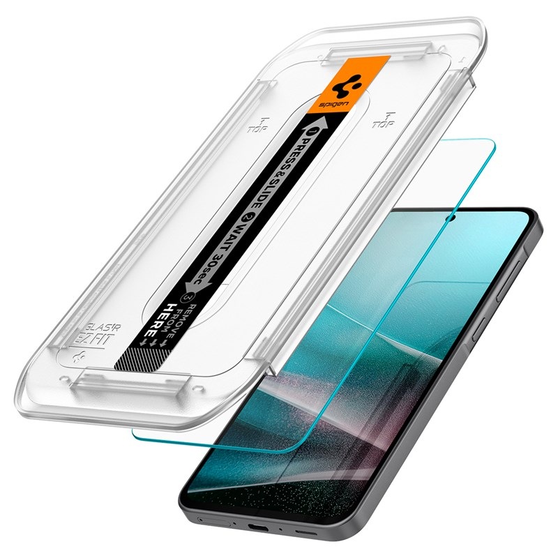 Tvrzené sklo Spigen tR EZ Fit na Samsung Galaxy A36 5G (2ks)