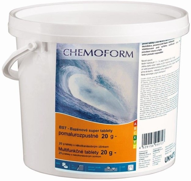 Bazénová chemie Chemoform BST 3 kg - tablety Mini 20 g