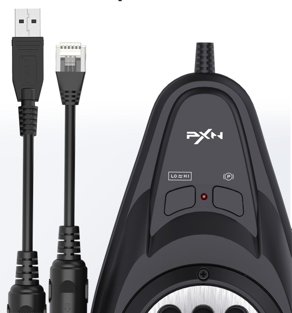 Řadící páka PXN A7 Shifter H černá PXN A7 Shifter H spoléhá na připojení USB a RJ11