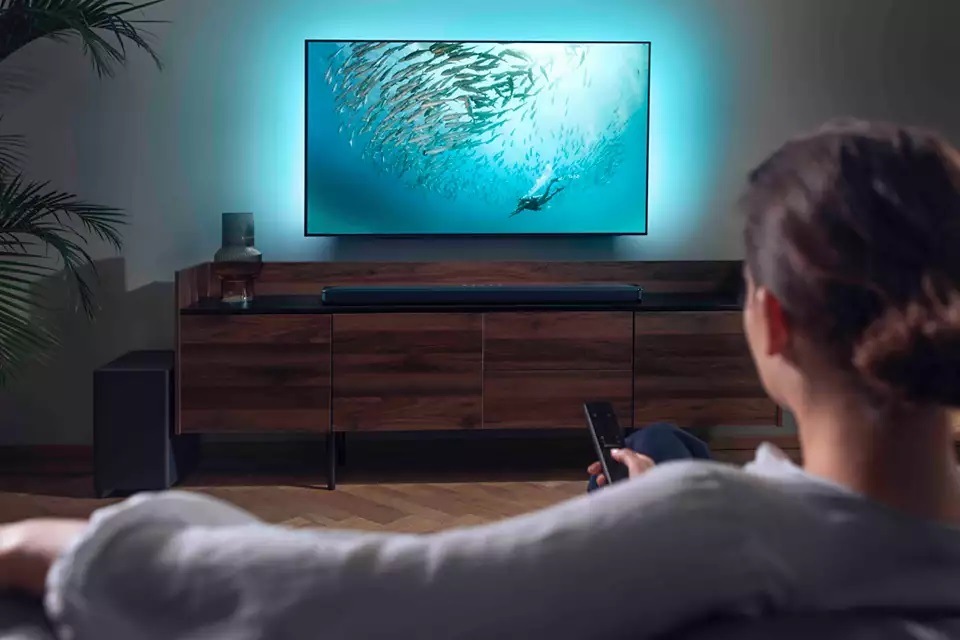 Soundbar Philips B95 Fidelio černý
