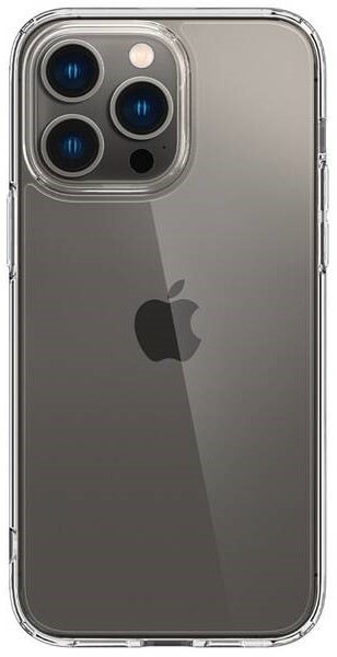 Kryt na mobil Spigen Crystal Hybrid na Apple iPhone 14 Pro Max průhledný