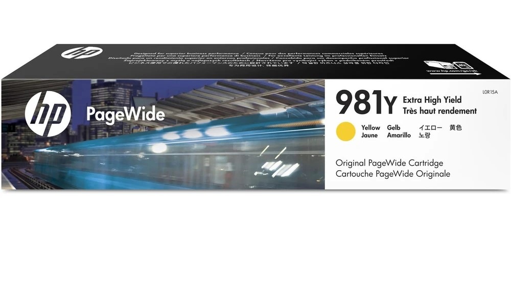 Inkoustová náplň HP 981Y, 16 000 stran - žlutá