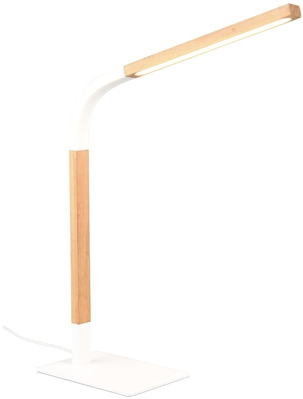 Stolní LED lampička TRIO Norris bílá