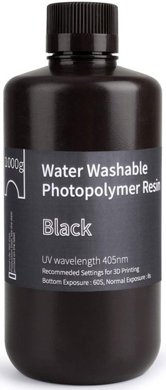 UV resin Elegoo Water Washable 1kg černá
