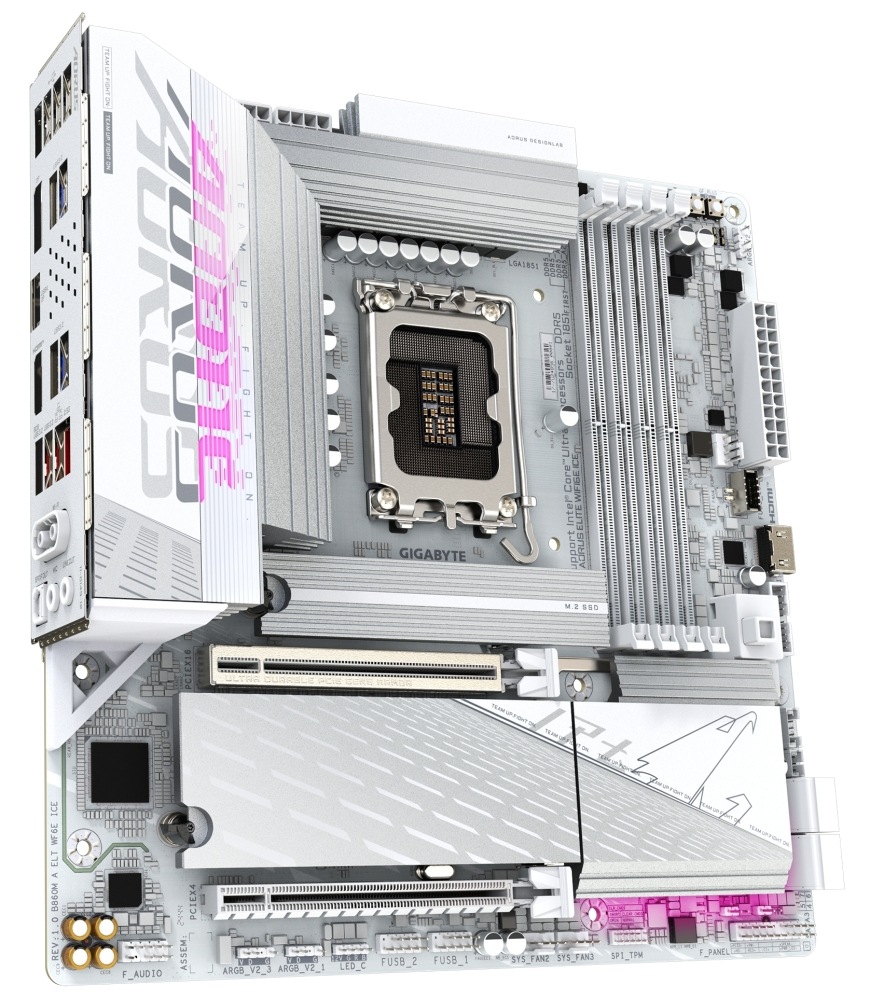 Základní deska GIGABYTE B860M AORUS ELITE WIFI6E ICE Základní deska GIGABYTE B860M AORUS ELITE WIFI6E ICE