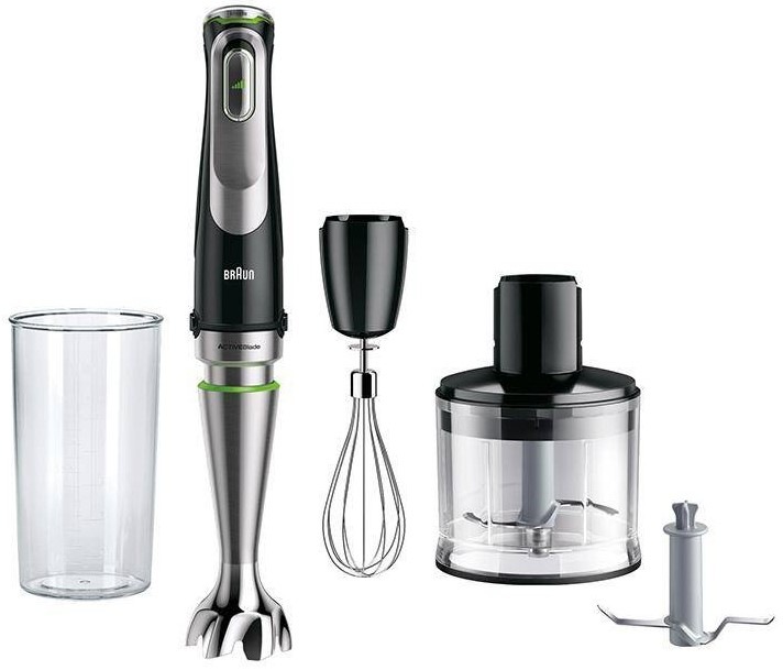 Ponorný mixér Braun MultiQuick 9 MQ9135.XI černý/nerez