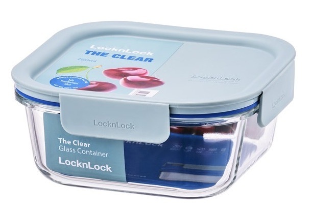 Dóza na potraviny Lock&lock CLEAR 750 ml sklo