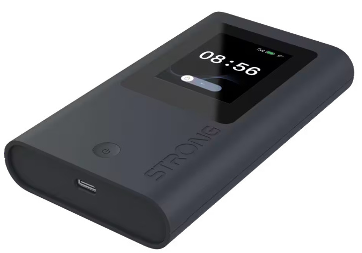 Přenosný hotspot Strong 5G MIFI AX1800 - černý