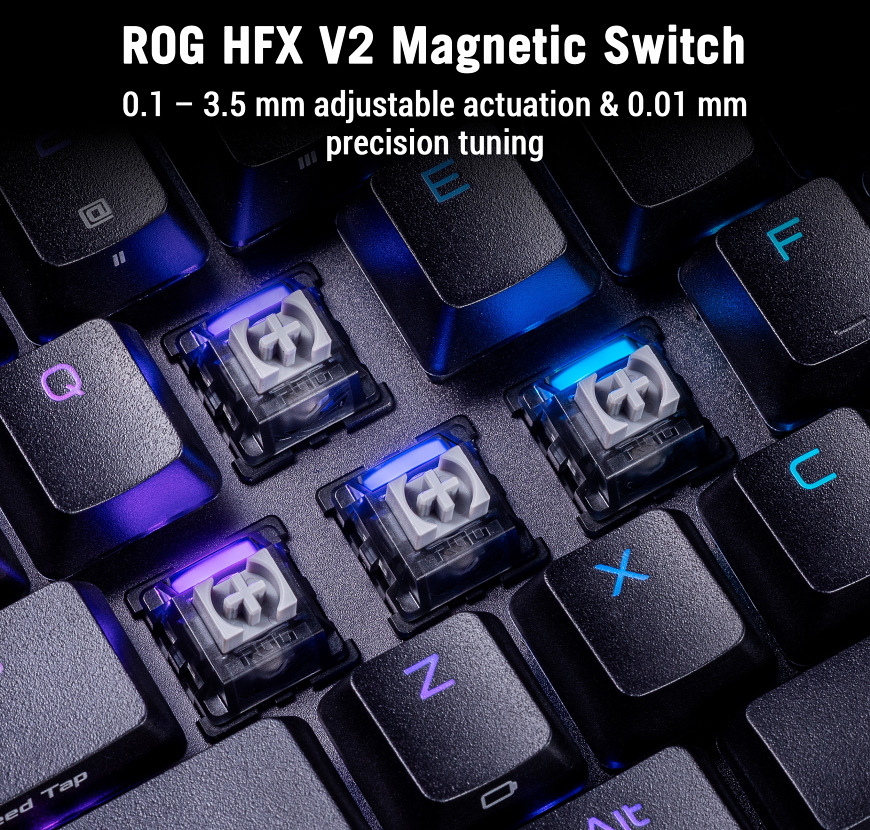 Klávesnice Asus ROG Falcata černá Klávesnice Asus ROG Falcata černá