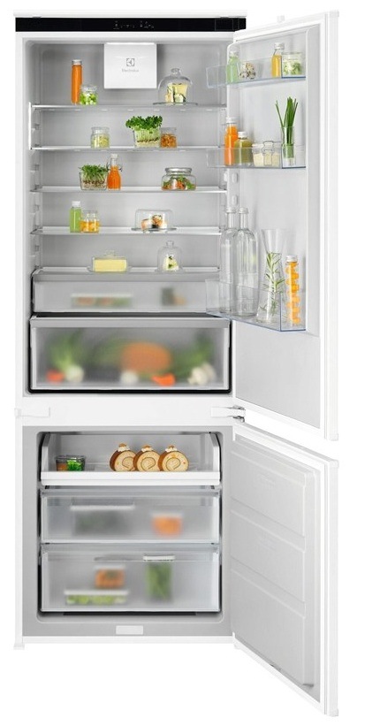 Kombinovaná lednice Electrolux ENA7TE75S série 700 NoFrost CoolAssist®