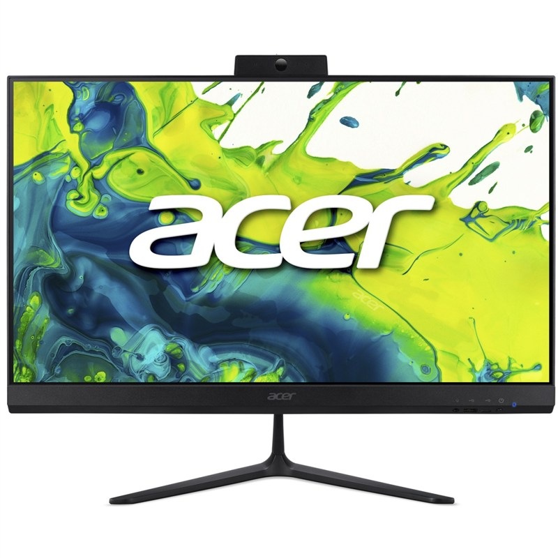 Počítač All In One Acer Aspire C24-2G 23.8", bezdotykový, R5-7430U, RAM 8GB, SSD 512GB, Radeon RX Vega 7, Microsoft Windows 11 Home - černý