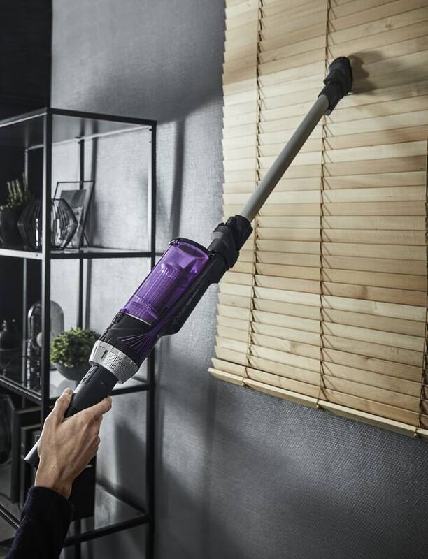 Tyčový vysavač Rowenta RH1129WO Versatile X-Nano Essential fialový