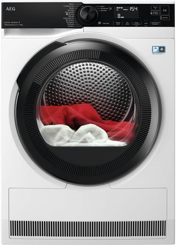 Sušička prádla AEG AbsoluteCare® 8000 TR839P4CC bílá