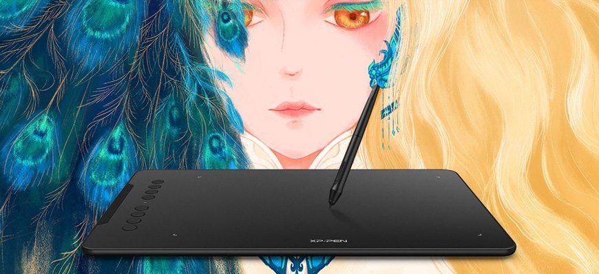 Grafický tablet XPPen Deco 01 v3 černý