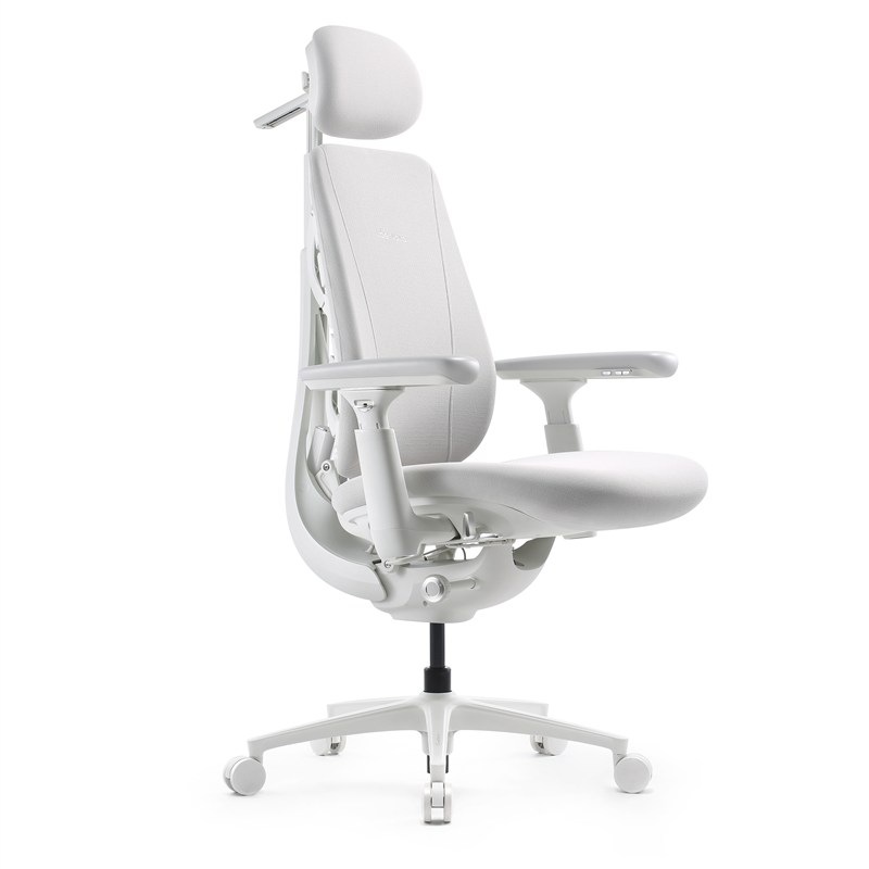 Ergonomická židle LiberNovo Maxis Electric Glacier 52 cm - světle šedá barva