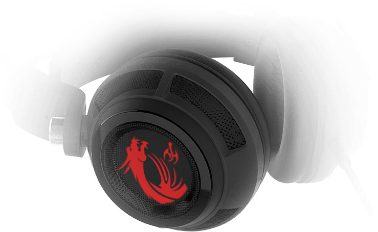 Headset MSI DS502 Gaming černý