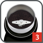 Kávomlýnek Tefal COFFEE GT110838 černý Kávomlýnek Tefal COFFEE GT110838 černý