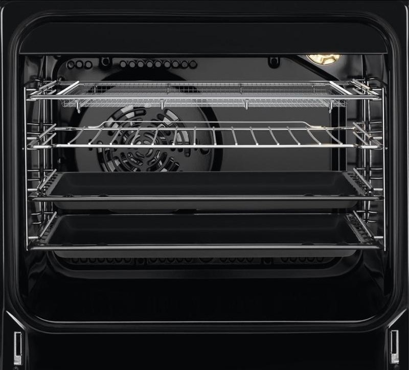 Sklokeramický sporák AEG Mastery CCB56481BW bílý