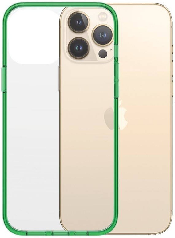 Kryt na mobil PanzerGlass ClearCaseColor na Apple iPhone 13 Pro Max zelený/průhledný