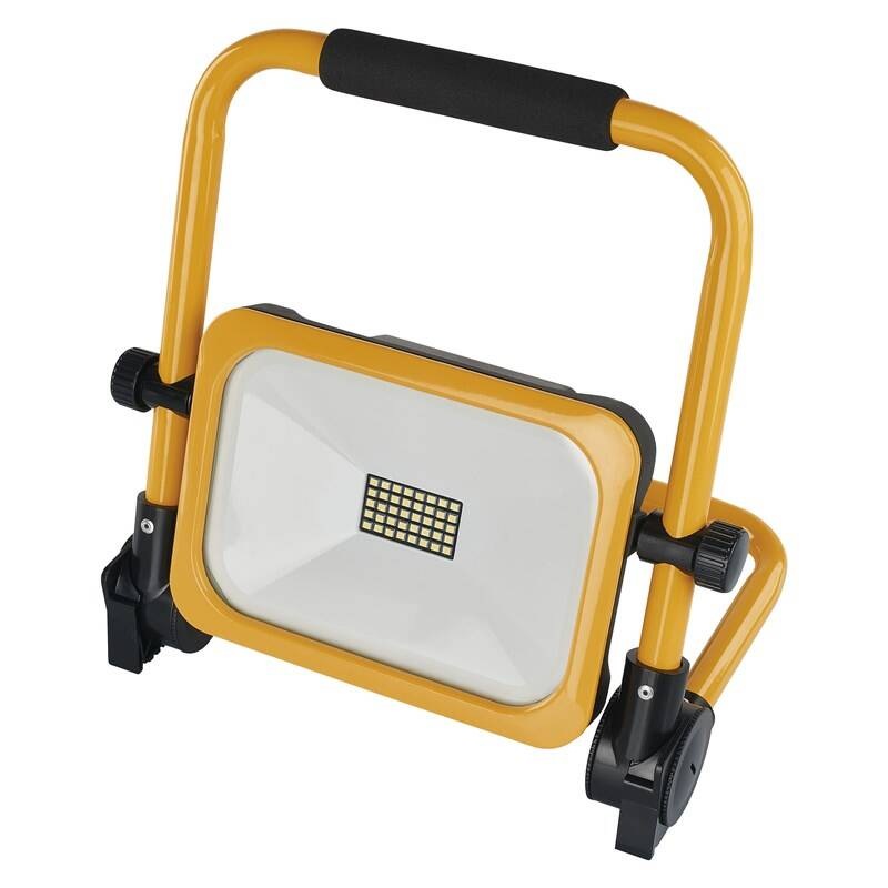 Reflektor EMOS Acco, 20W, nabíjecí, přenosný, studená bílá žlutý