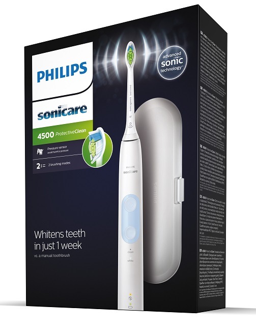 Zubní kartáček Philips Sonicare 4500 HX6839/28 bílý Zubní kartáček Philips Sonicare 4500 HX6839/28 bílý