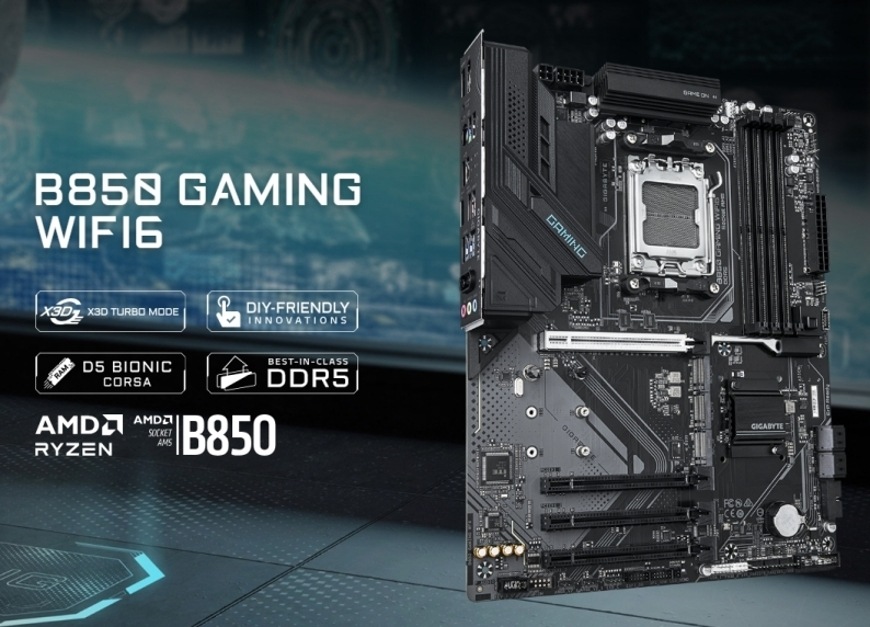 Základní deska GIGABYTE B850 GAMING WF6 Základní deska GIGABYTE B850 GAMING WF6