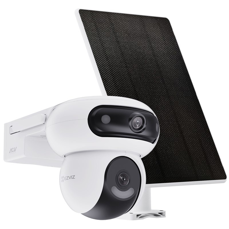 IP kamera EZVIZ HB90 + 8W solární panel bílá
