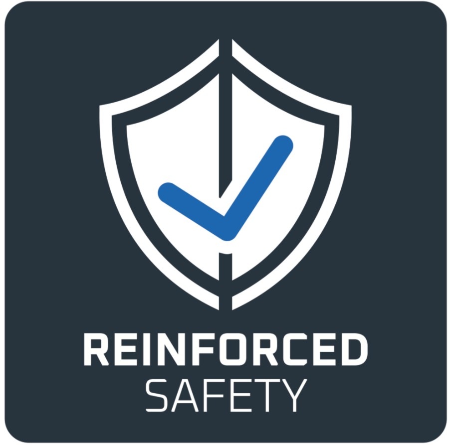 Bezpečností znak - reinforced safety