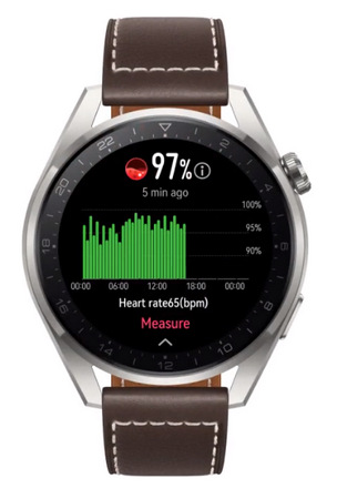 Chytré hodinky Huawei Watch 3 Pro - Brown Leather
