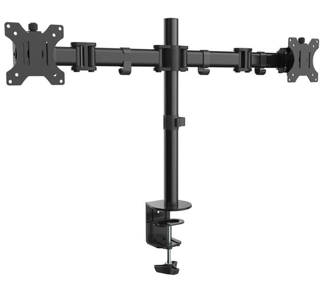 Držák STELL SOS 1020, dual, na monitor, pro úhlopříčky 13" až 27", nosnost 8 kg černý Držák STELL SOS 1020, dual, na monitor, pro úhlopříčky 13" až 27", nosnost 8 kg černý