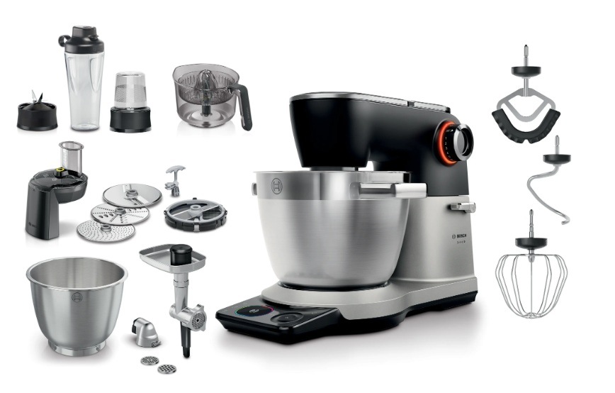 Kuchyňský robot Bosch MUM Serie 8 MUMS8ZS60 černý/stříbrný