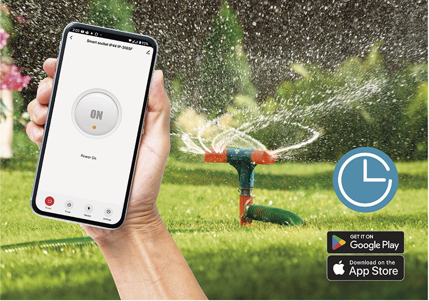 Chytrá zásuvka EMOS GoSmart WiFi IP44 IP-3005F Chytrá zásuvka EMOS GoSmart WiFi IP44 IP-3005F