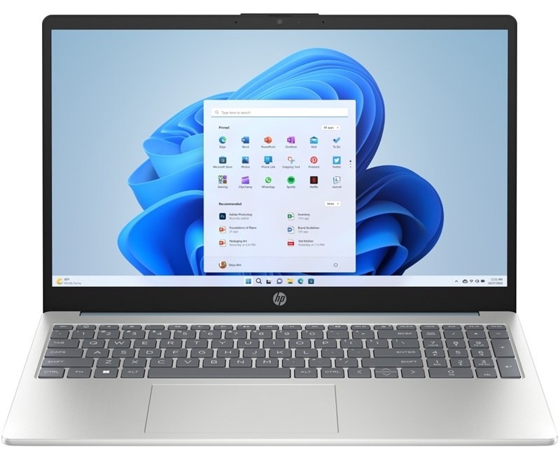 Notebook HP 15-fd0620nc + Game Pass předplatné na 3 měsíce modrý