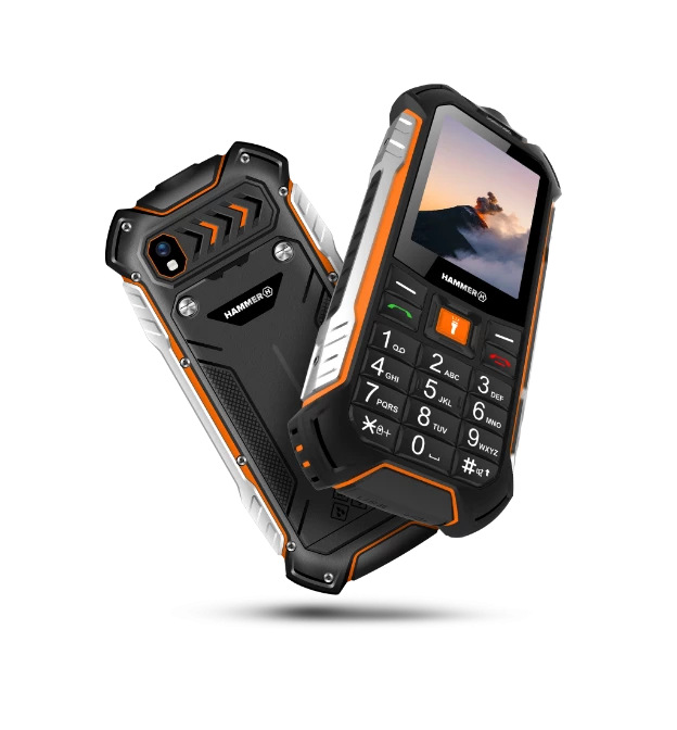 Mobilní telefon myPhone Hammer Boost 2 LTE černý/oranžový Mobilní telefon myPhone Hammer Boost 2 LTE černý/oranžový
