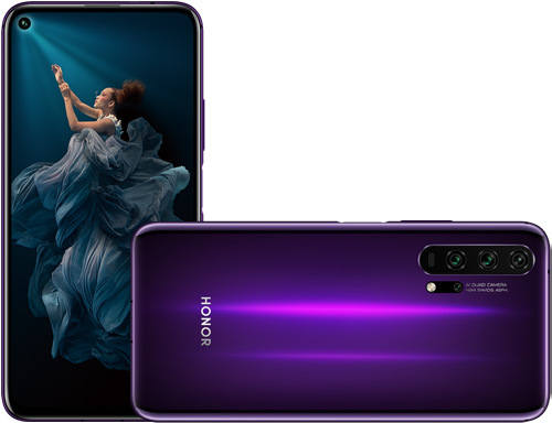 Mobilní telefon HONOR 20 Pro - Phantom Black