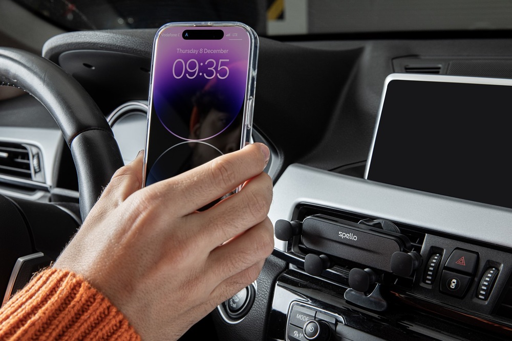 Držák na mobil Spello by Epico Spider Car černý