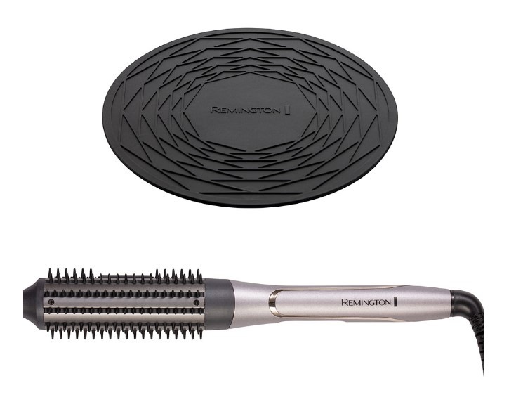 Žehlicí kartáč Remington CB9800 PROluxe You™ Žehlicí kartáč Remington CB9800 PROluxe You™, podložka a rukavice na styling