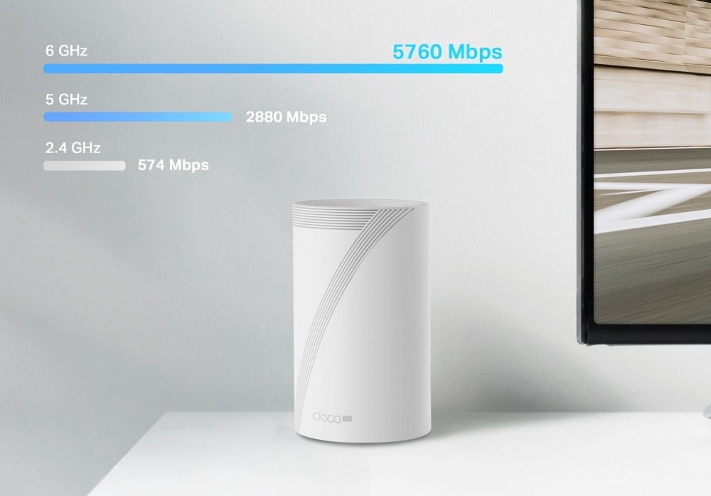 Komplexní Wi-Fi systém TP-Link Deco BE65-5G (1 ks) bílý Komplexní Wi-Fi systém TP-Link Deco BE65-5G (1 ks) bílý