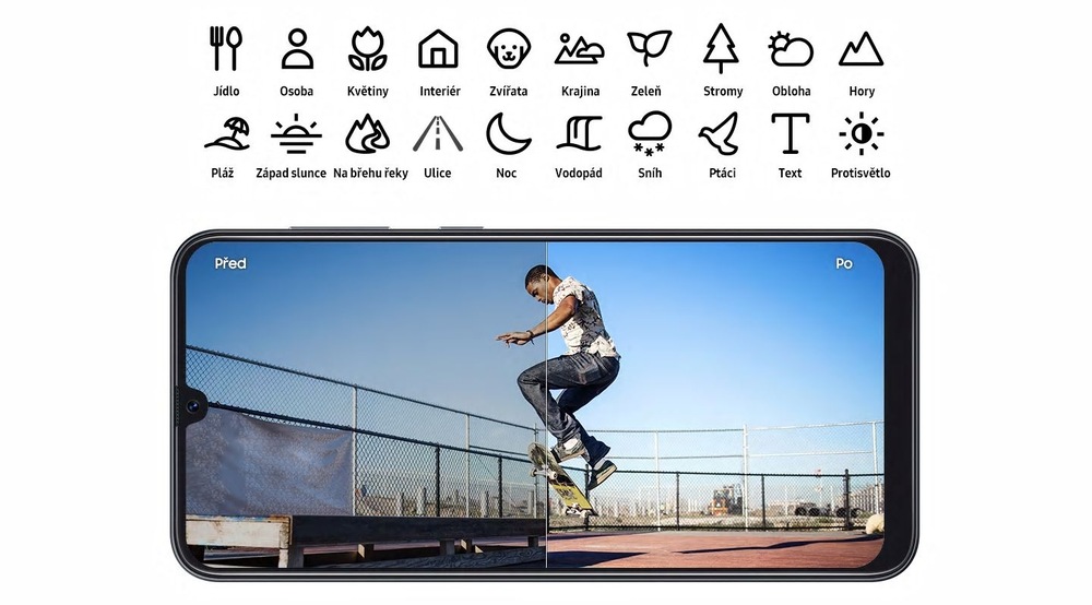 Mobilní telefon Samsung Galaxy A50 Dual SIM černý Mobilní telefon Samsung Galaxy A50 Dual SIM černý