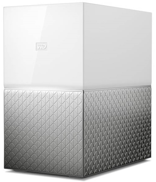 Datové úložiště (NAS) Western Digital My Cloud Home Duo 4TB stříbrné/bílé