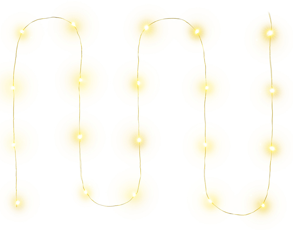 Vánoční osvětlení RETLUX RXL 274, nano řetěz, 20 LED, 2 m, teplá bílá
