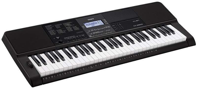 Elektronické klávesy Casio CT X800 černá