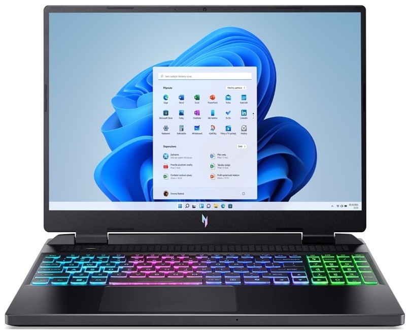 Notebook Acer Nitro 16 (AN16-42-R0GF) černý