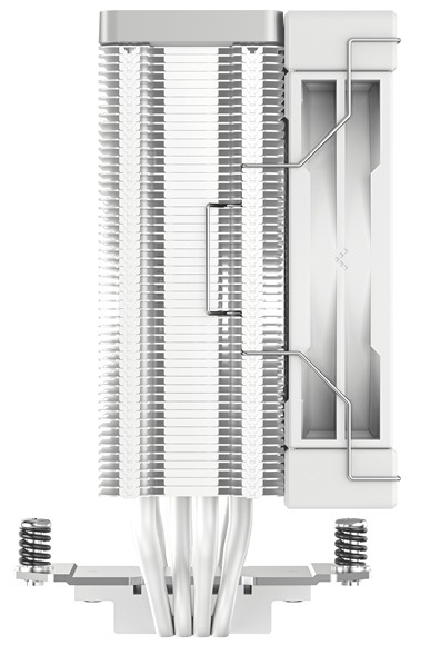 Chladič CPU DeepCool AK400 bílý Detail obrázku chladiče.